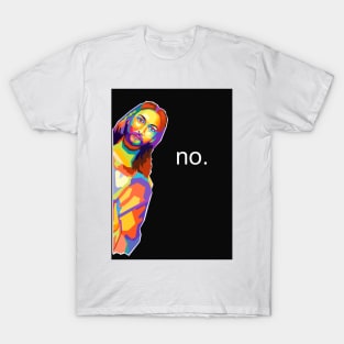 Jesus No Meme Pop Art T-Shirt